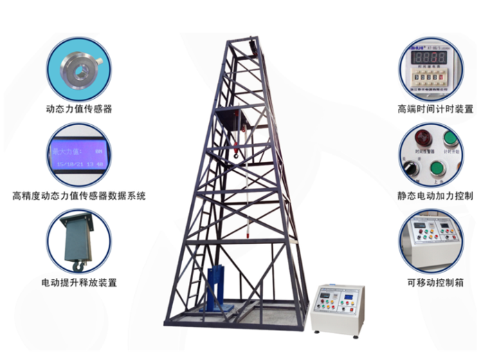 AQD-DT-T3安全帶整體動(dòng)態(tài)負(fù)荷、靜態(tài)負(fù)荷測(cè)試儀
